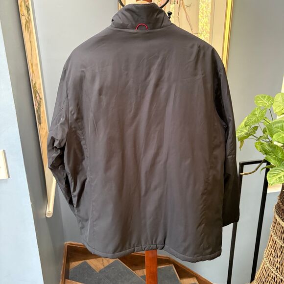 Men’s Weatherproof Dark Grey Quilted, Insulated Windbreaker Jacket size L - Picture 6 of 9